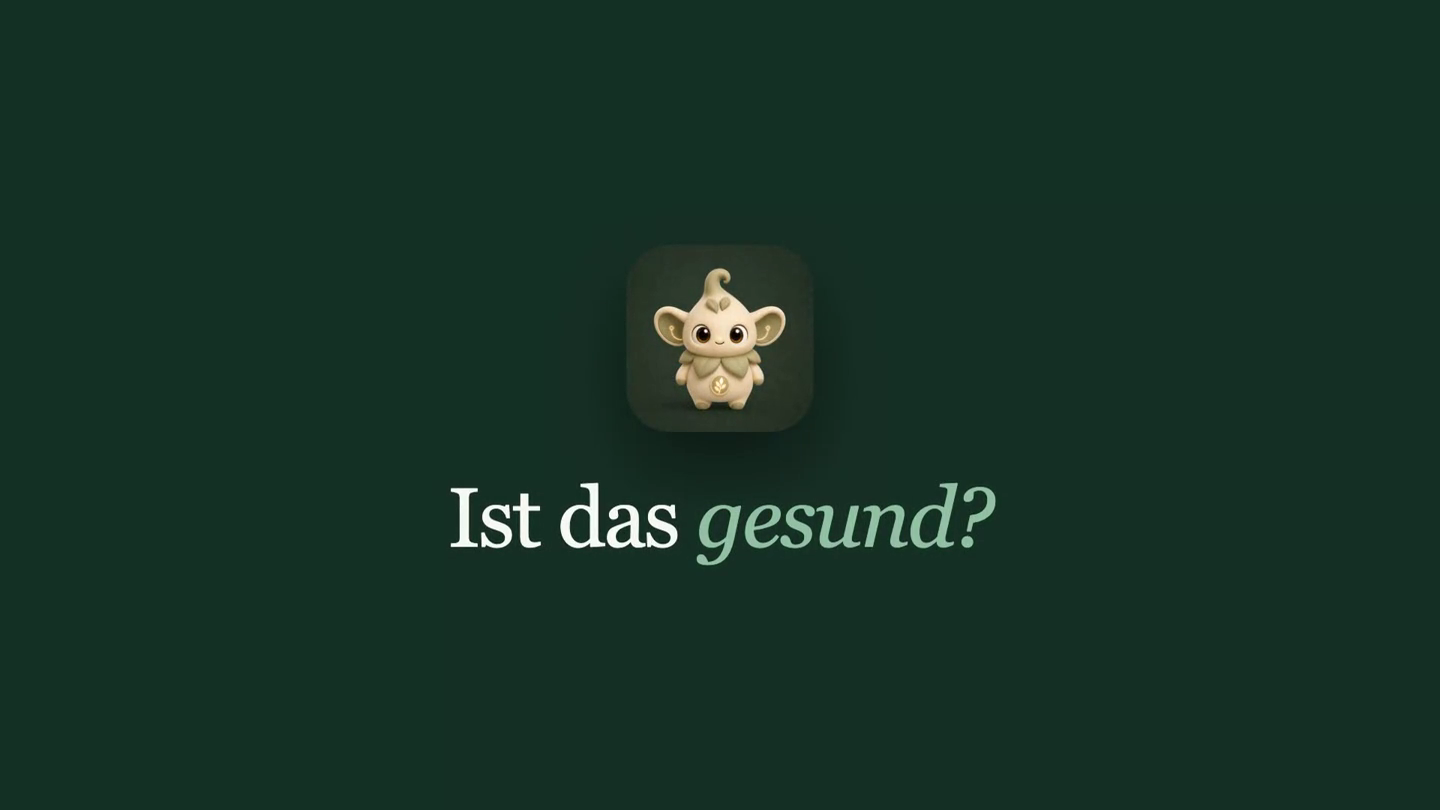 Projektfilm: Markenauftakt, die freigestellte Bowl, dann App und Urteilsstufen